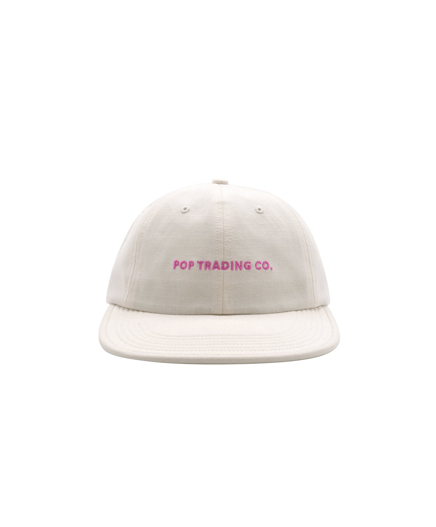 Pop Flexfoam Sixpanel Hat Off White/Pink