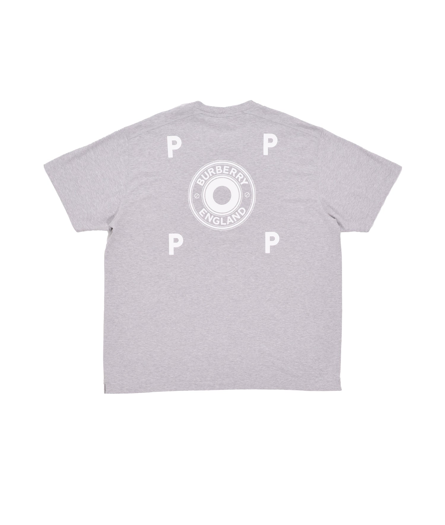 Burberry & Pop Logo T-Shirt Grey