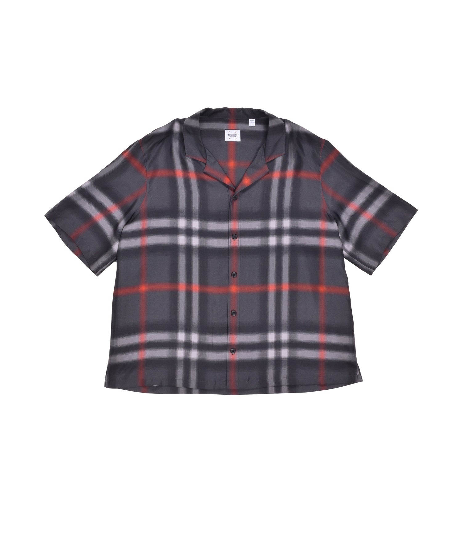 Burberry & Pop Silk Shirt Check