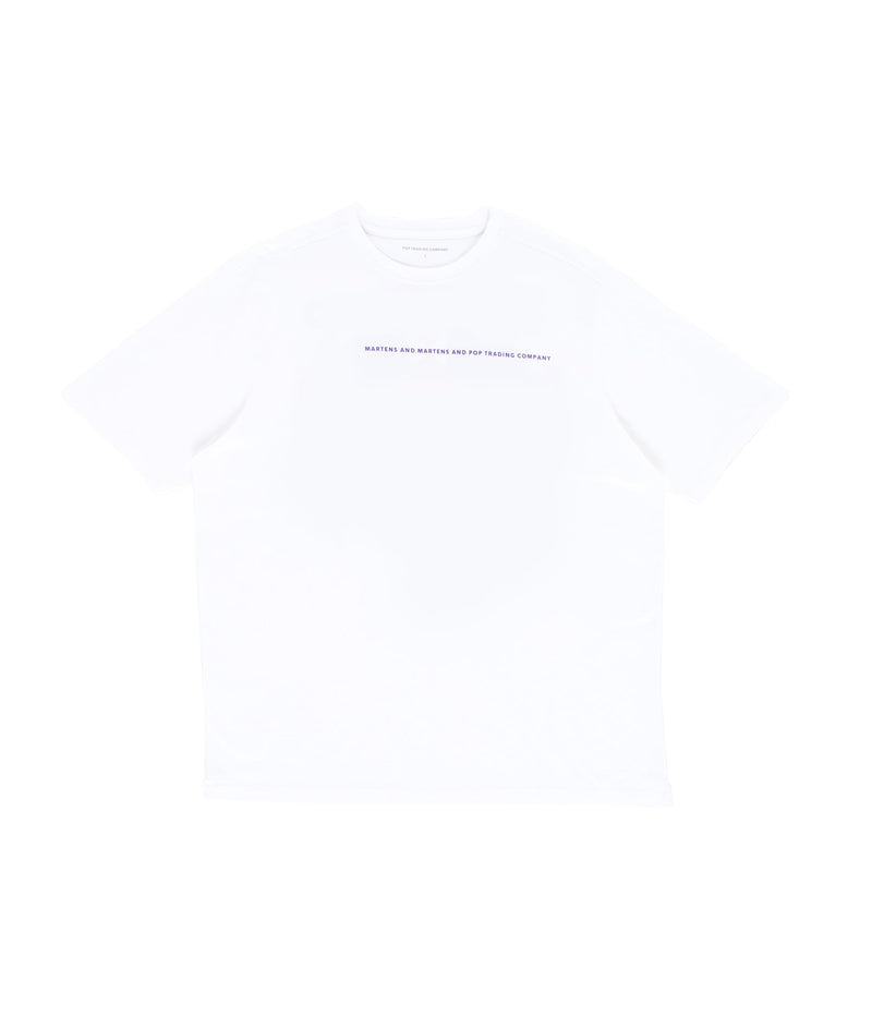 Pop & Martens & Martens T-Shirt White