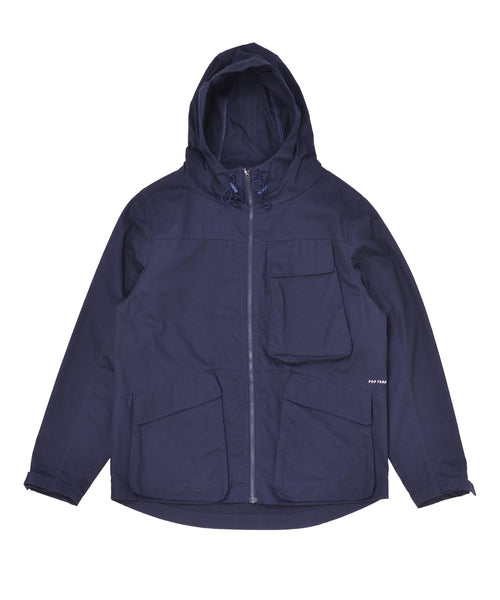 Featured Product Image Of Pop Big Pocket Hooded Jacket Navy