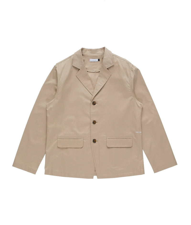 Pop Hewitt Suit Jacket White Pepper