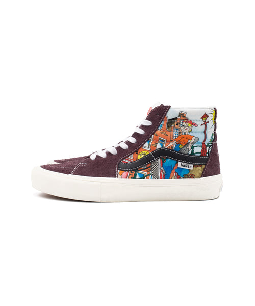 Featured Product Image Of Vans Skate Sk8-Hi by Pop & Ben-G Amsterdam Red