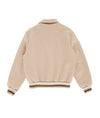 Pop Varsity Jacket White Pepper