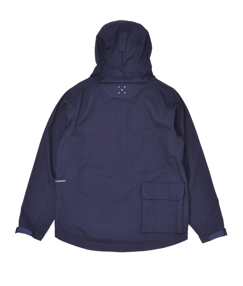 Pop Big Pocket Hooded Jacket Navy