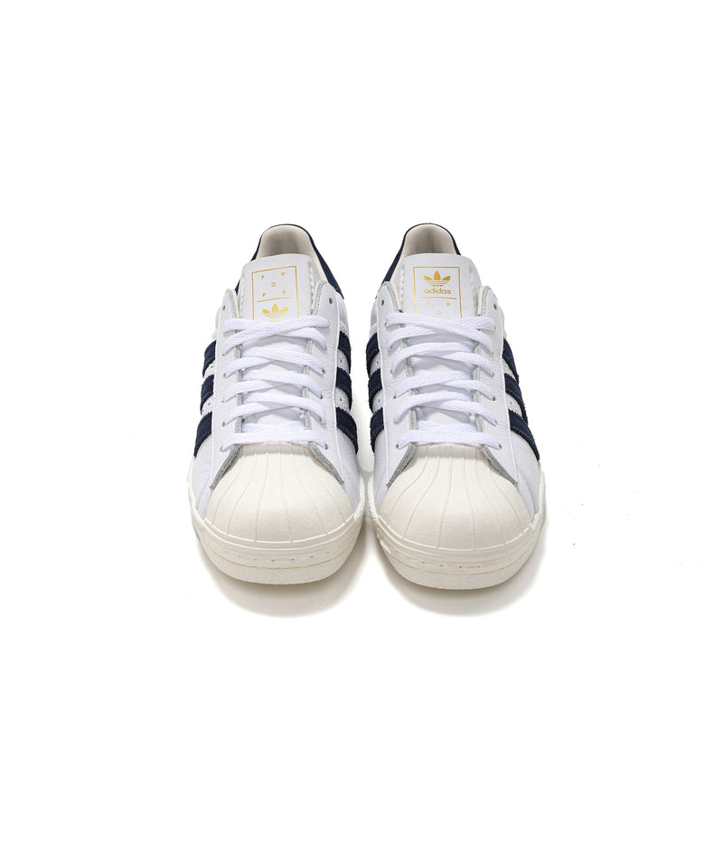 Pop & Adidas Superstar ADV White/Navy