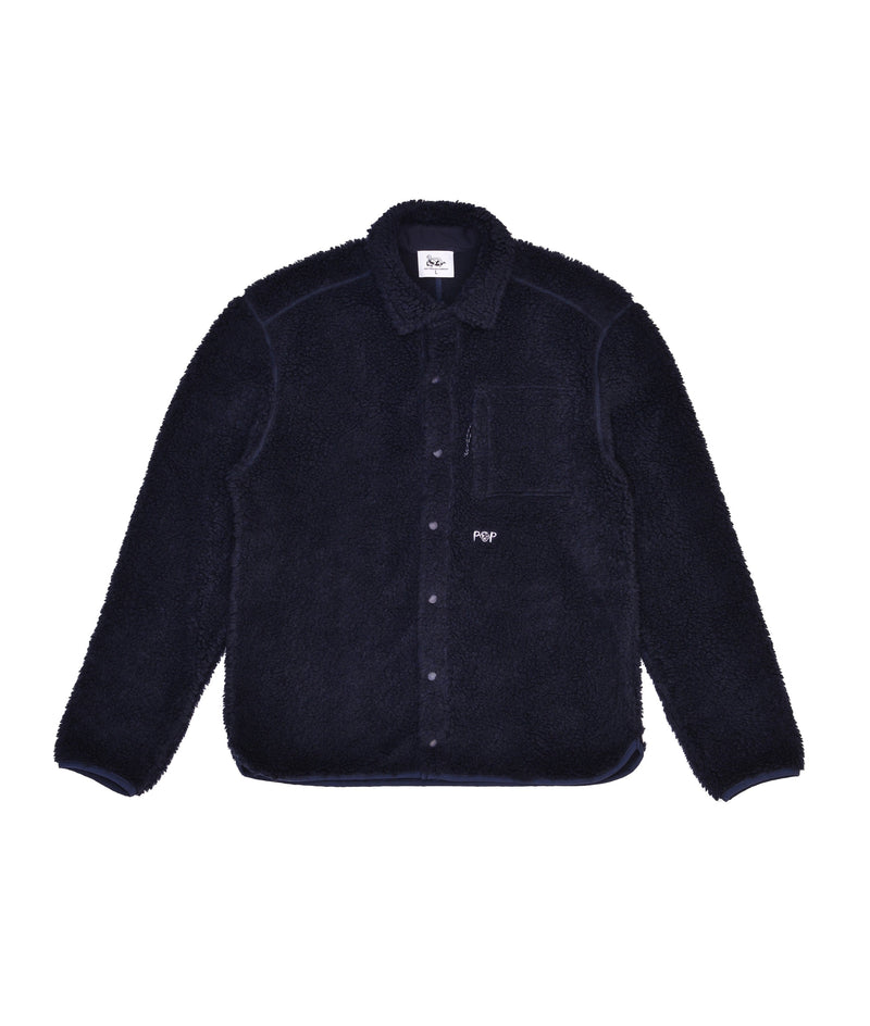 Pop Dancer Fleece Shirt Navy