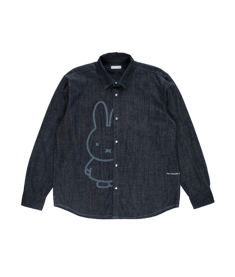 Miffy & Pop Denim Shirt Chambray