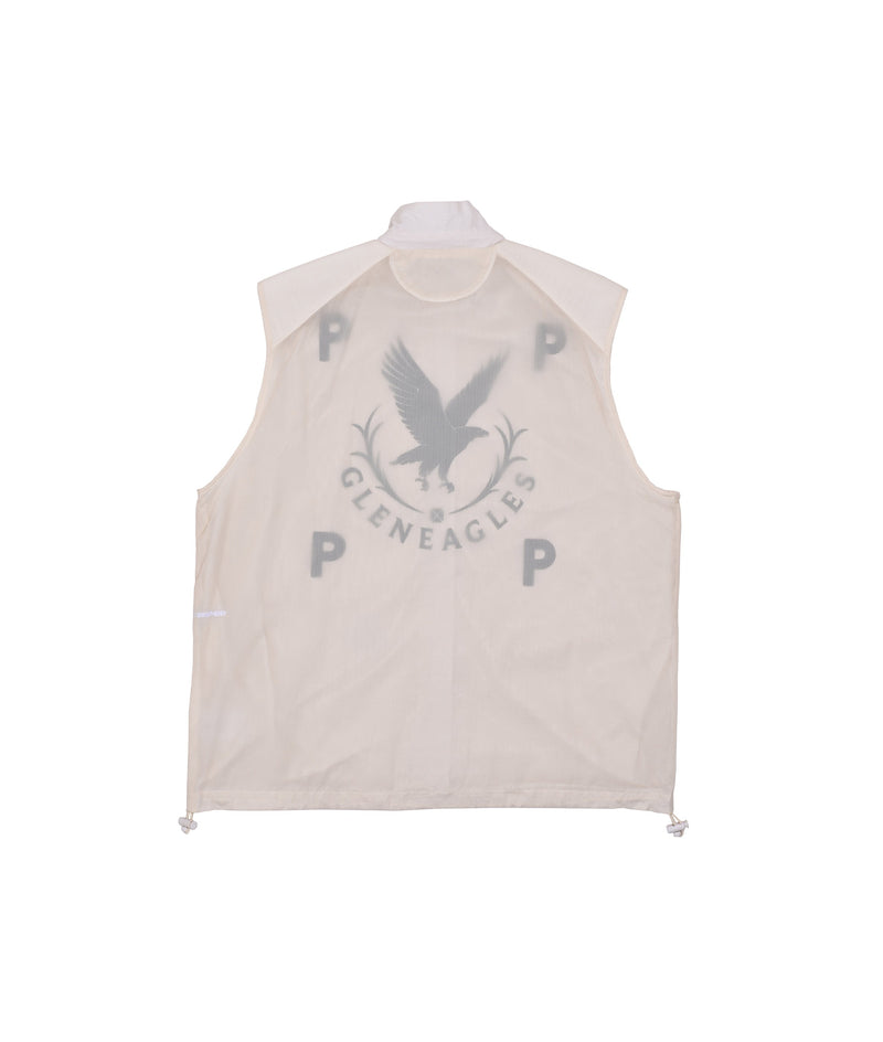 Pop & Gleneagles Safari Vest Off White
