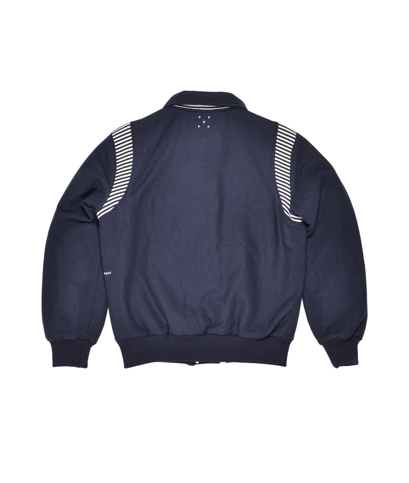 Pop Varsity Jacket Navy