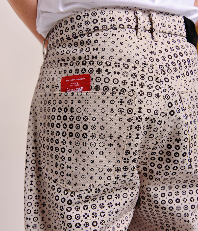 Pop & Martens & Martens DRS Pant Off White