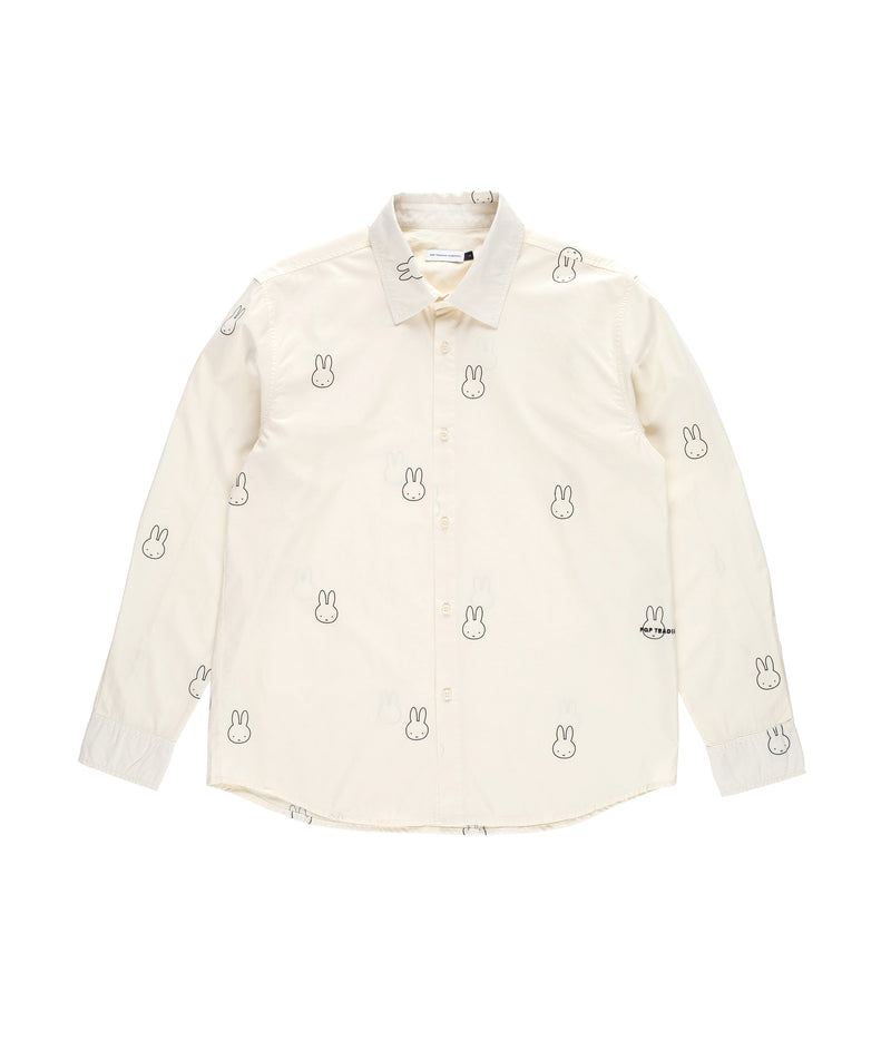 Miffy & Pop Pattern Shirt Off White