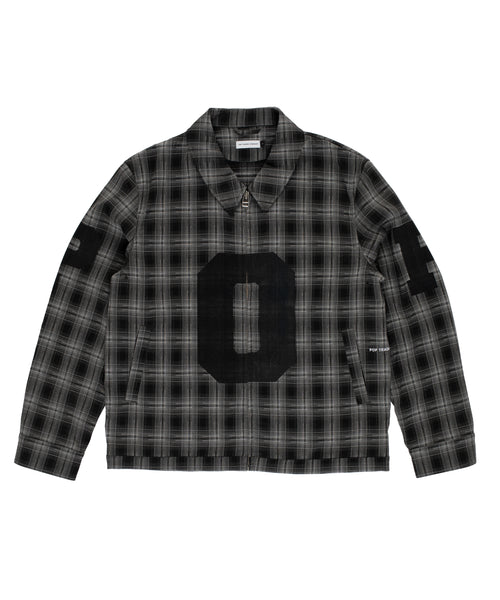Featured Product Image Of Checked Football Jacket Charcoal