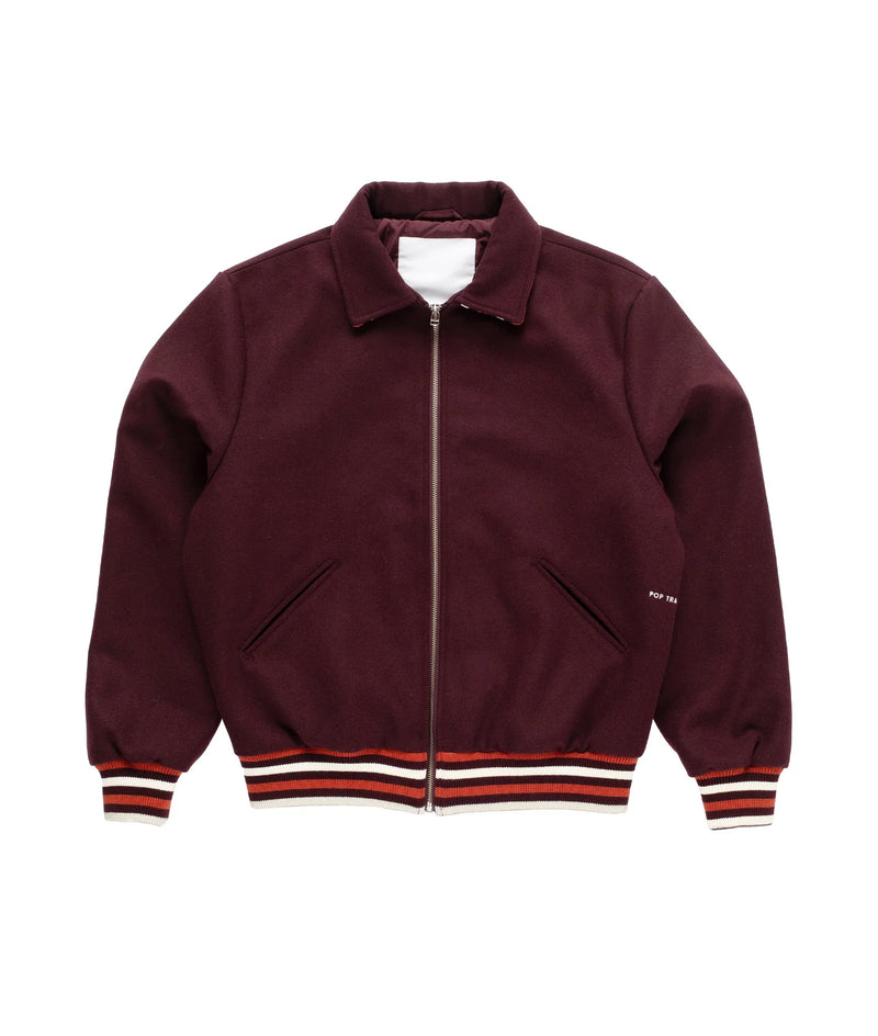Pop Varsity Jacket Fudge