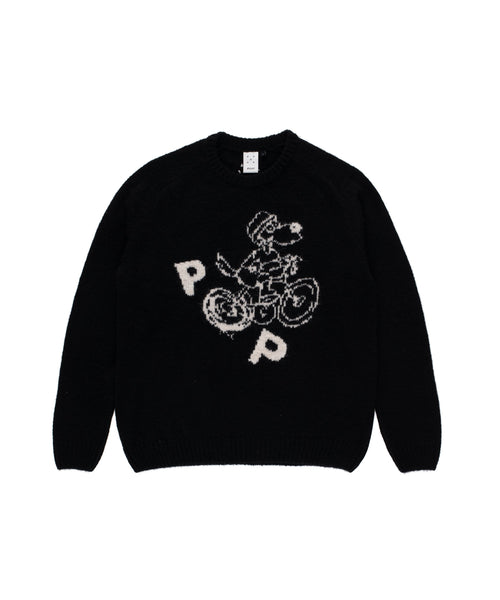 Featured Product Image Of MAAP & Pop Graphic Mohair Knit Black