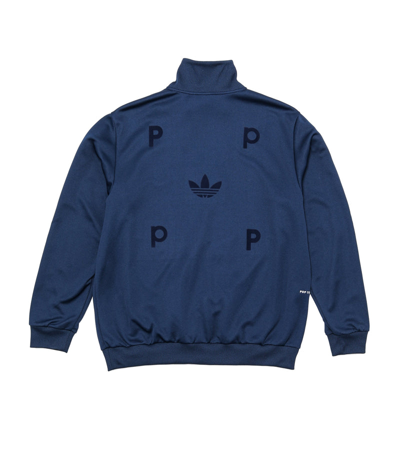 Pop & Adidas Beckenbauer Track Top Navy/White