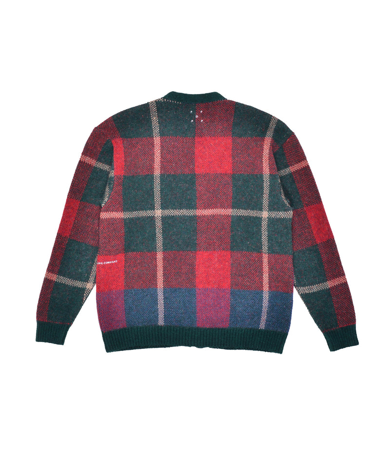 Pop & Gleneagles Knitted Cardigan Tartan