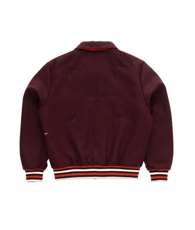 Pop Varsity Jacket Fudge