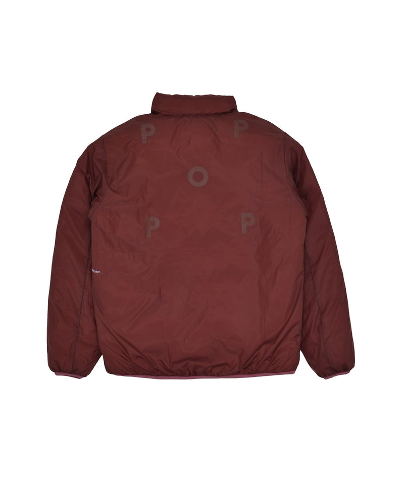 Pop Quilted Reversible Puffer Jacket Mesa Rose/Fired Brick