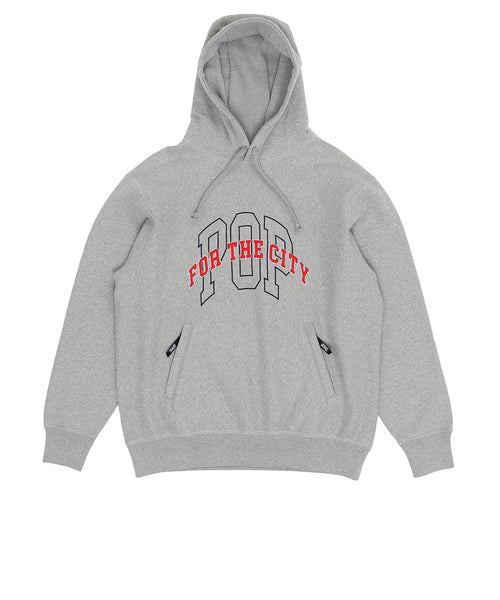 Featured Product Image Of FTC & Pop Hooded Sweat Heather Grey