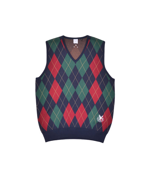Featured Product Image Of Pop & Gleneagles Knitted Vest Argyle