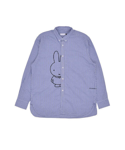 Featured Product Image Of Pop & Miffy Gingham BD Shirt Blue