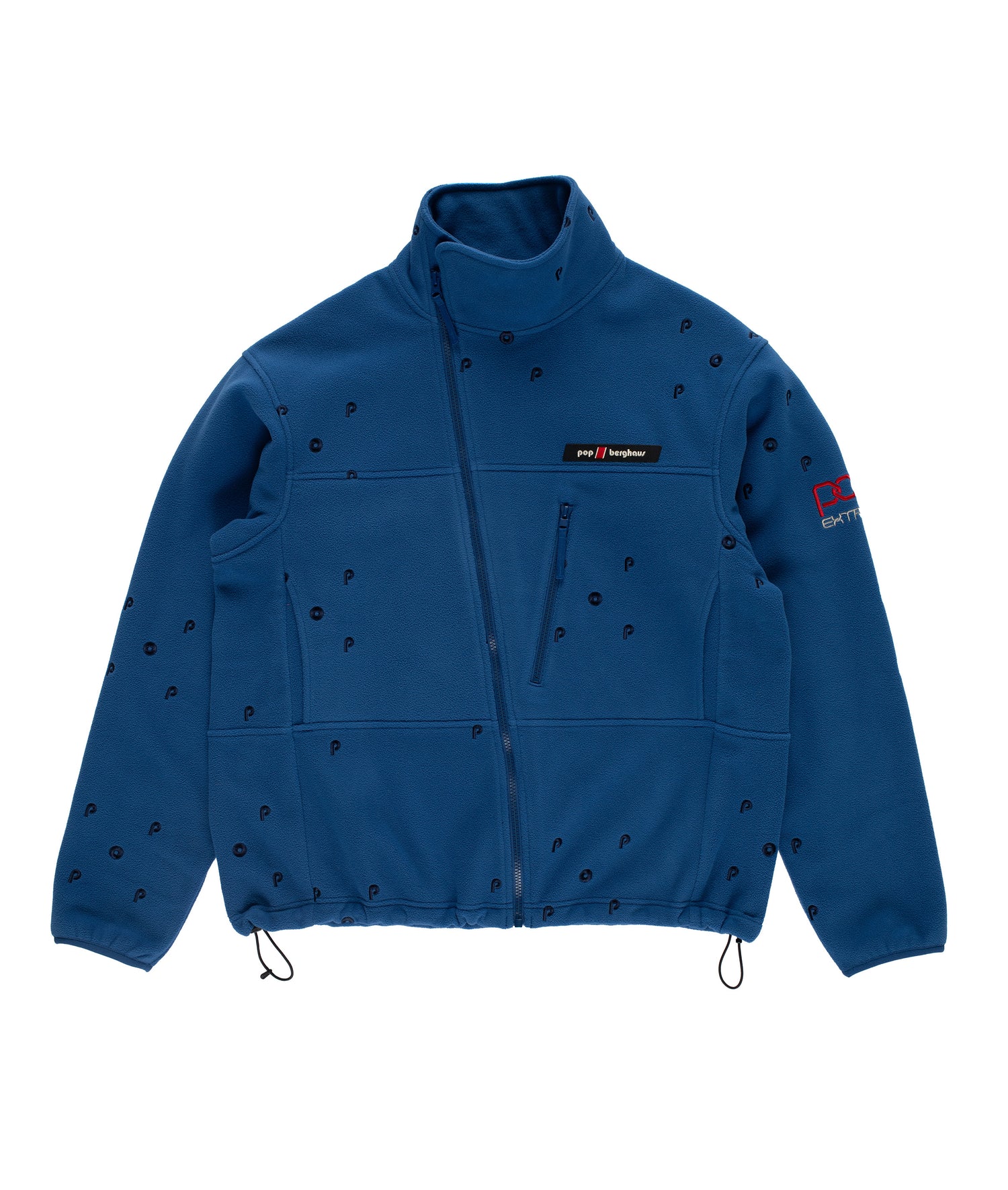 Pop & Berghaus Lhoste Fullzip Fleece Jacket Navy