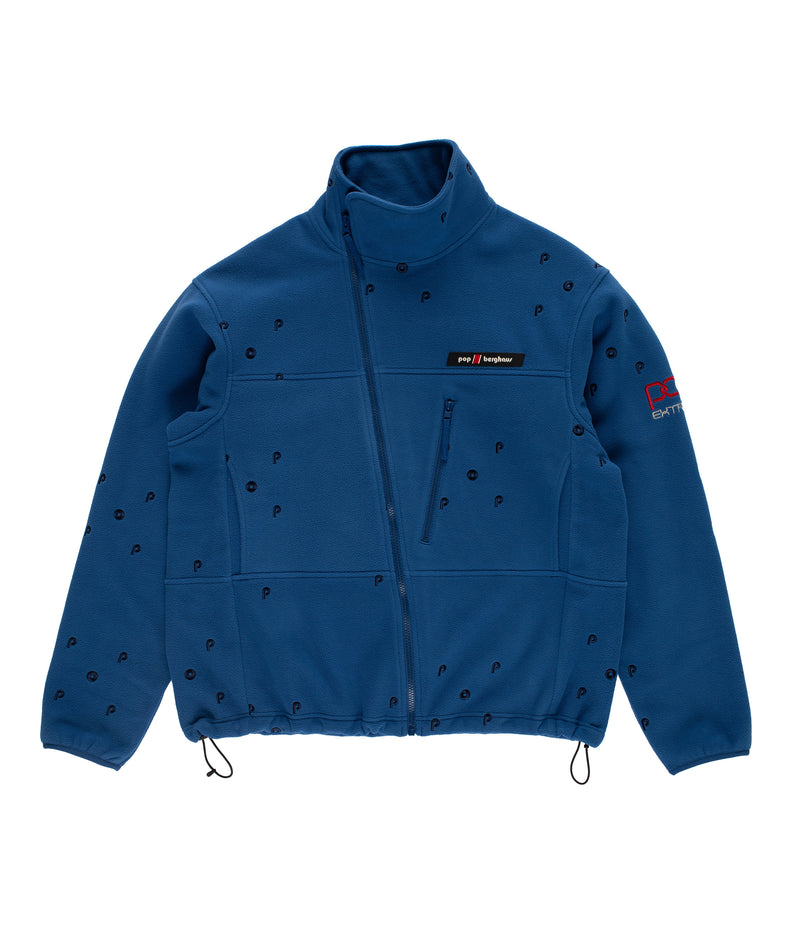 Pop & Berghaus Lhoste Fullzip Fleece Jacket Navy