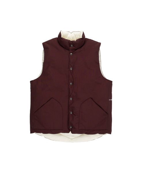Featured Product Image Of Pop Quilted Reversible Vest Fudge/Off White