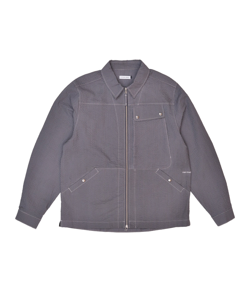 Pop Big Pocket Overshirt Charcoal