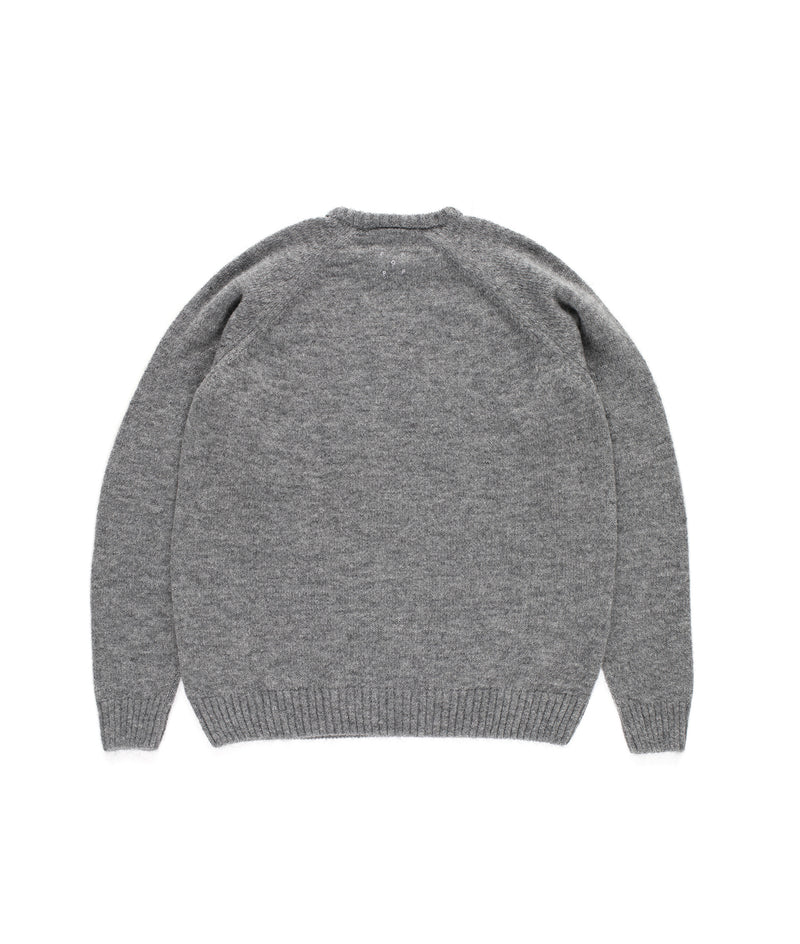Miffy & Pop Knitted Mohair Crewneck Heather Grey