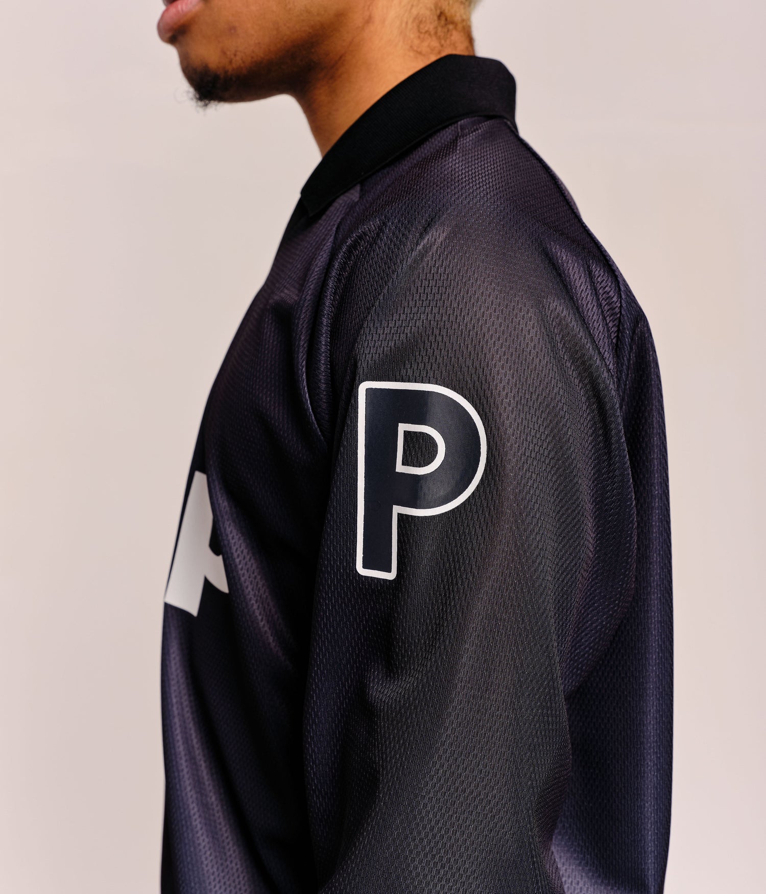 Pop Sportif Longsleeve Shirt Black/Anthracite