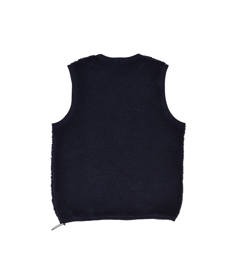Pop Dancer Fleece Spencer Vest Navy