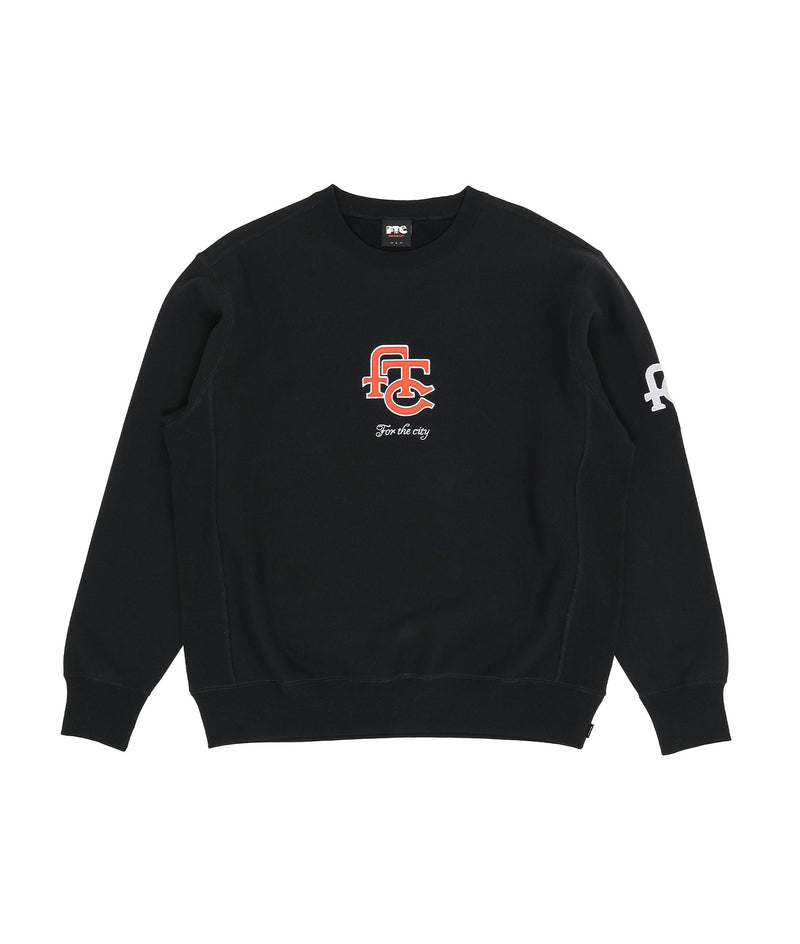 FTC & Pop Crewneck Sweat Black