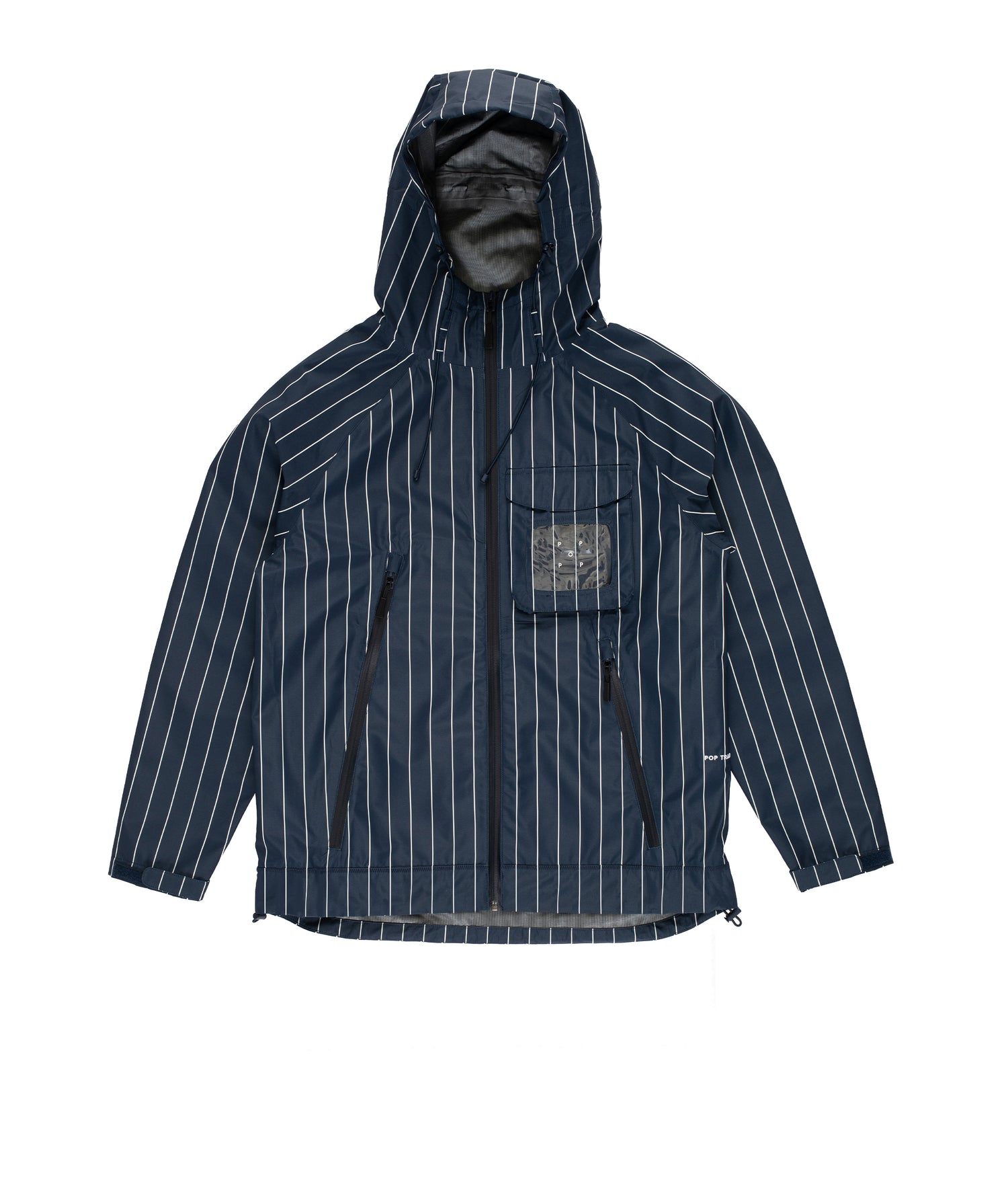 Pinstripe Oracle Jacket Navy/White