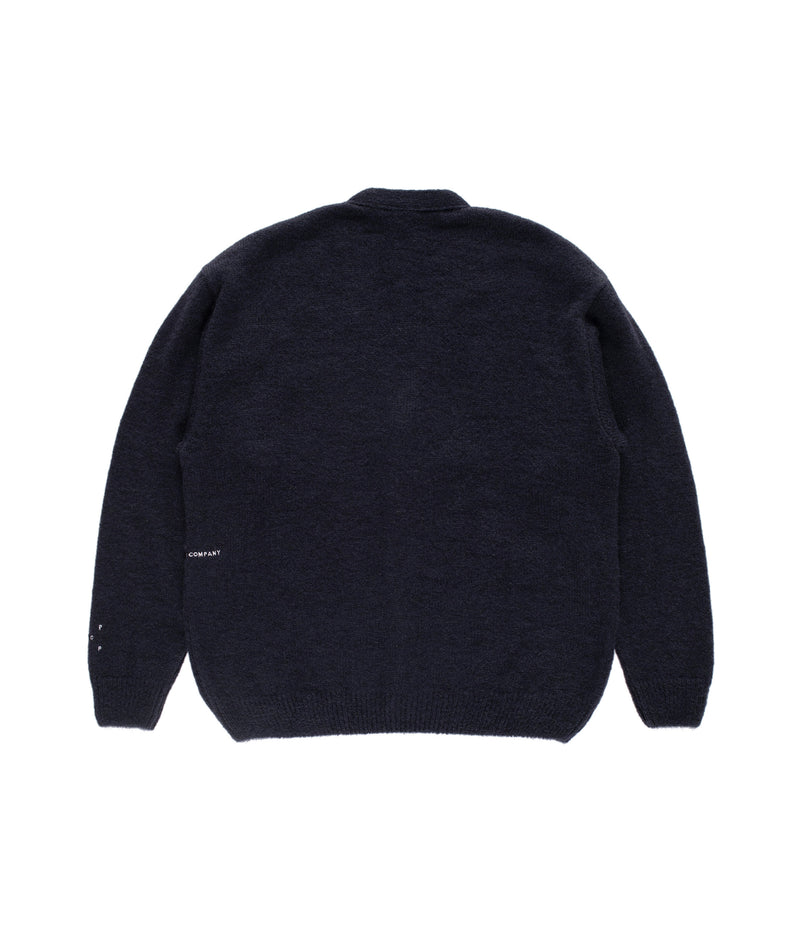 Miffy & Pop Knitted Mohair Cardigan Navy