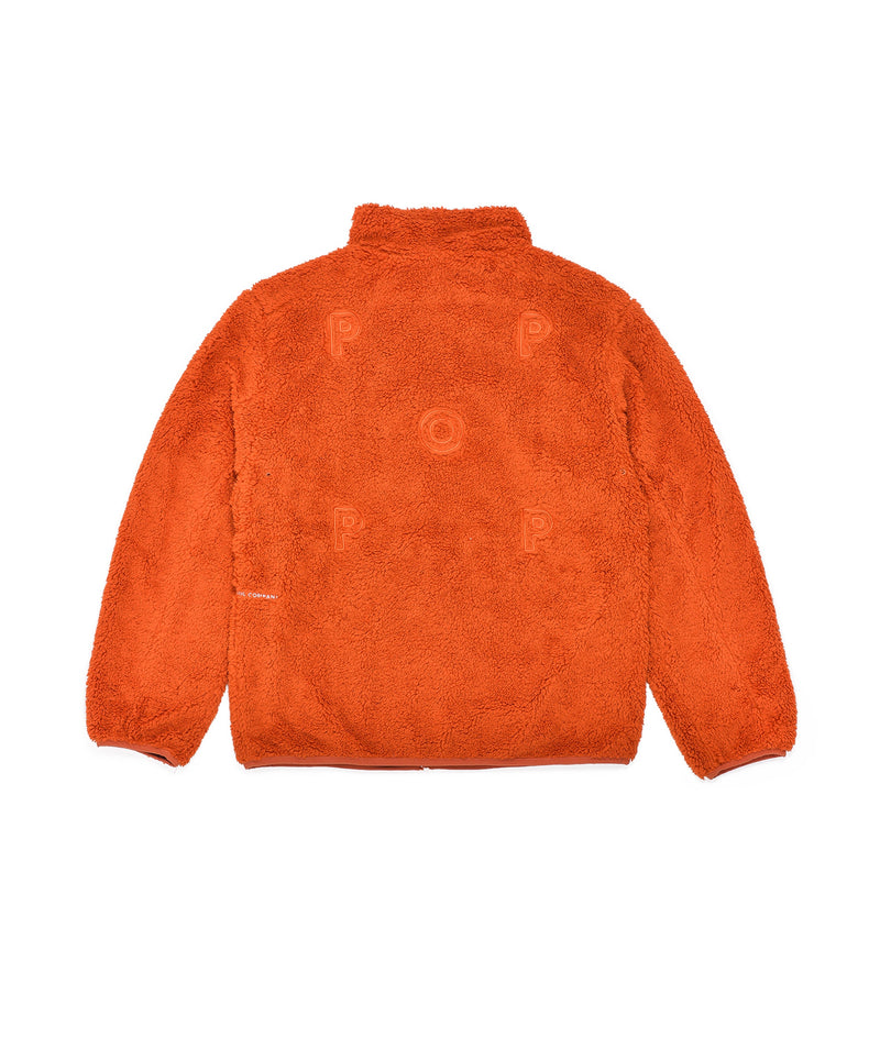 Pop Plada Fleece Jacket Cinnamon Stick