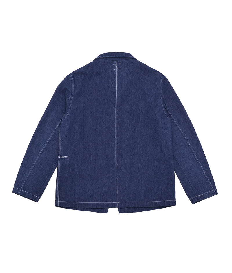 Pop Hewitt Suit Jacket Rinsed Denim