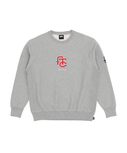 Featured Product Image Of FTC & Pop Crewneck Sweat Heather Grey