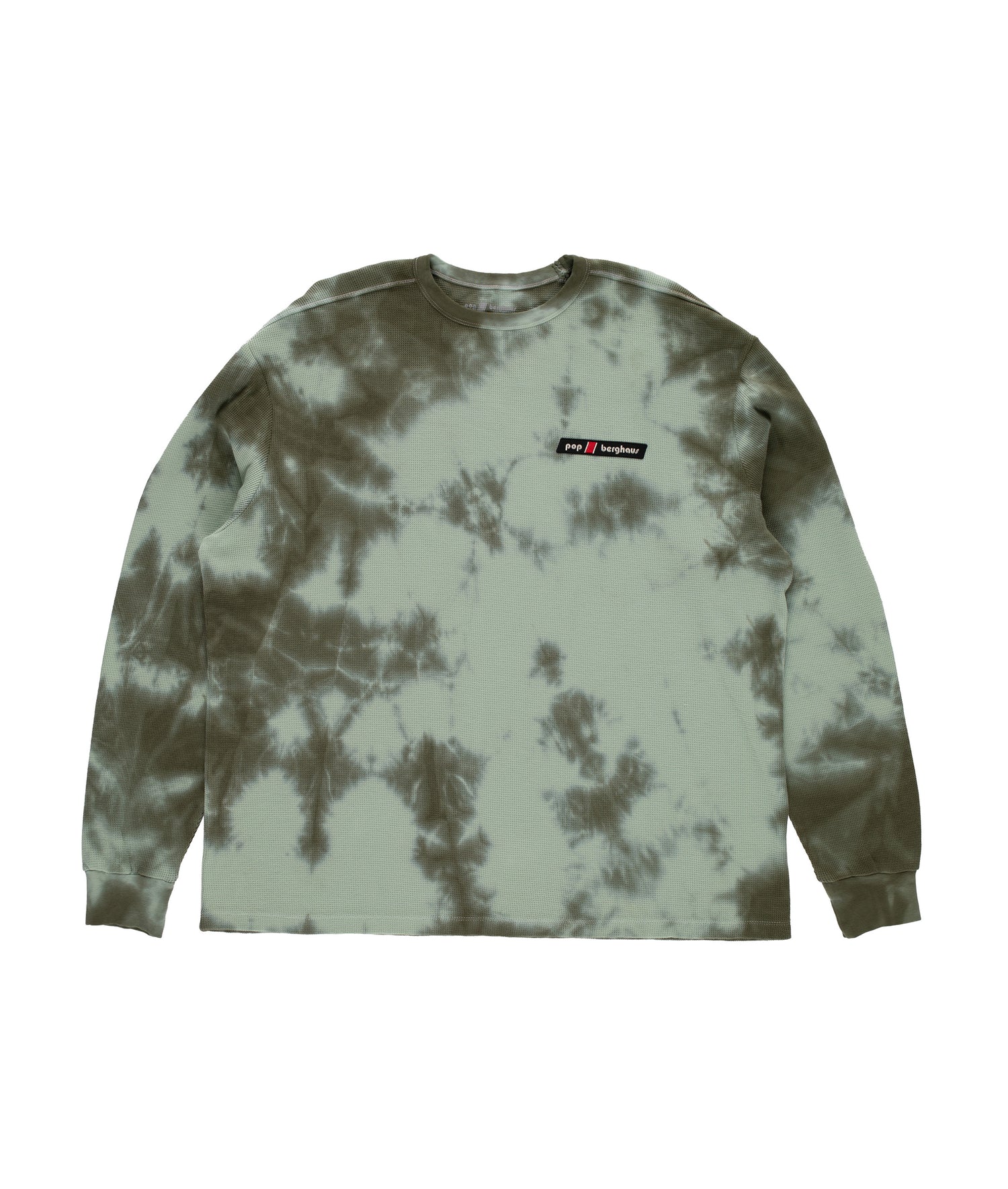 Pop & Berghaus Waffle LS T-shirt Thyme