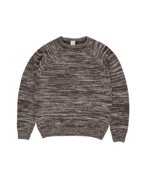 Featured Product Image Of Pop Knitted Melange Logo Crewneck Delicioso/Off White