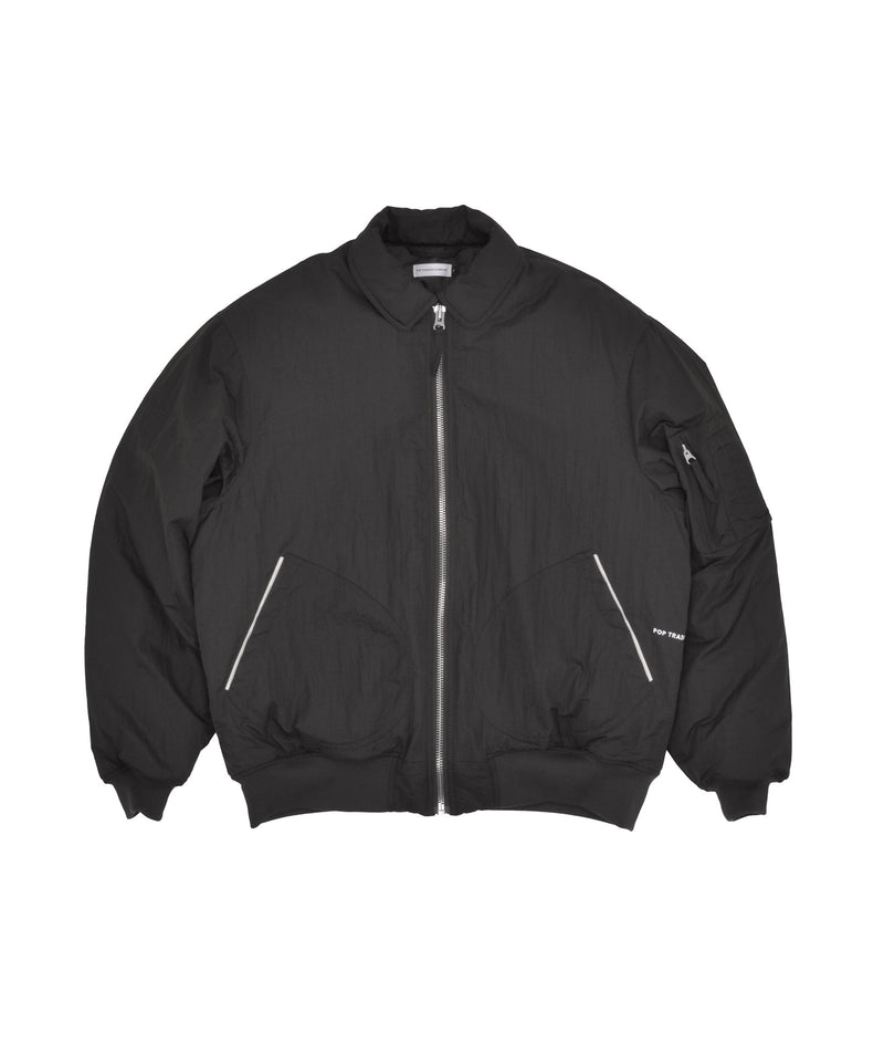 Pop Flight Jacket Black