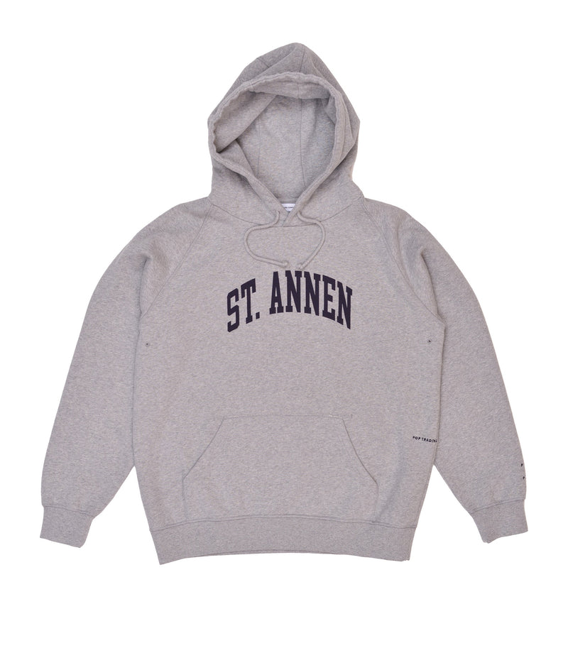 St Annen Hooded Sweat Heather Grey