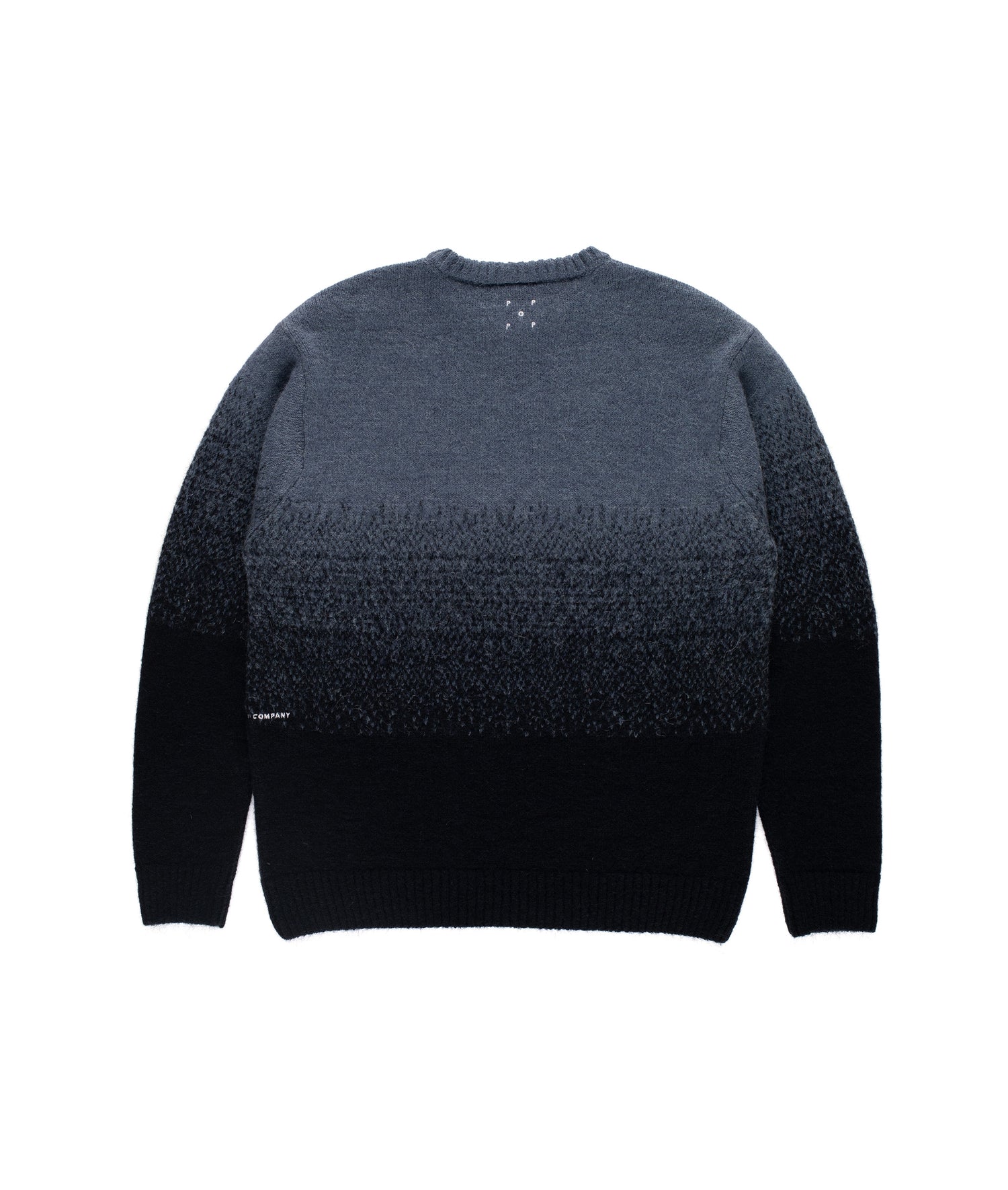 Pop Knitted Gradient Crewneck Tradewinds/Navy