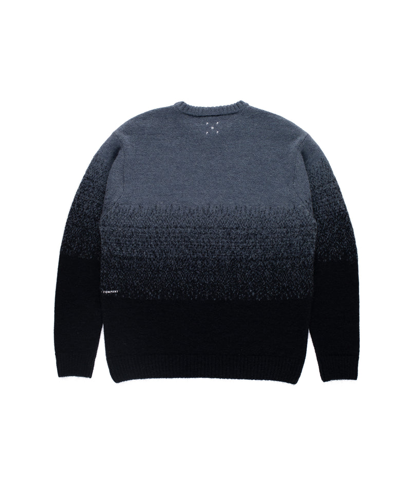 Pop Knitted Gradient Crewneck Tradewinds/Navy