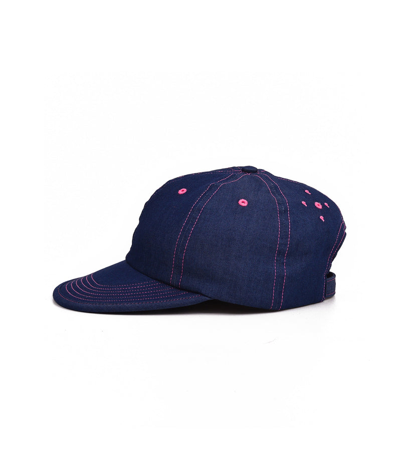 Pop Lex Pott Flexfoam 6 Panel Hat Raw Denim