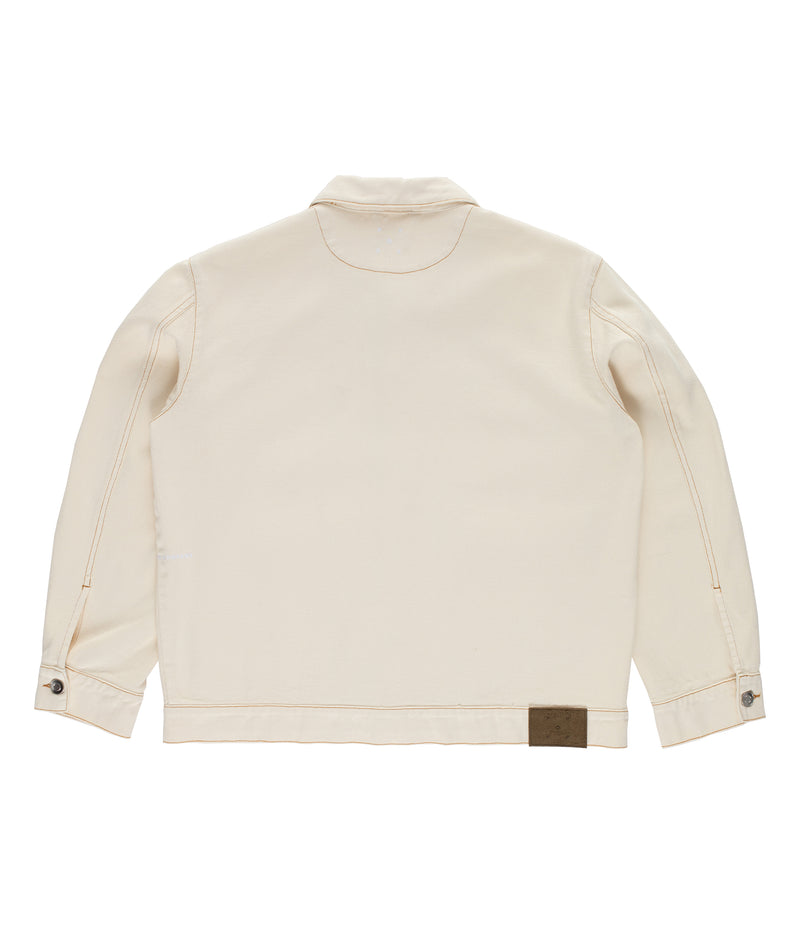 Pop DRS Denim Jacket Off White