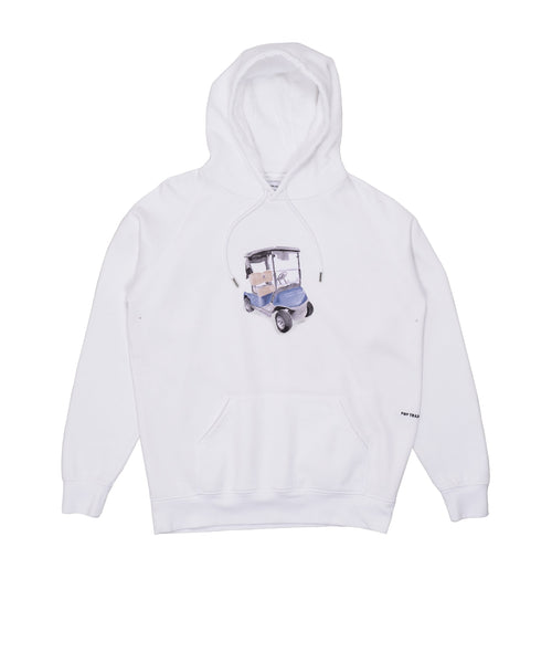 Featured Product Image Of Pop & Gleneagles Golfcart Hooded Sweat White