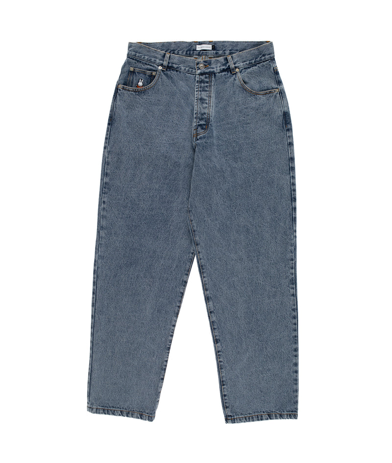 Miffy & Pop DRS Denim Pants Stonewashed