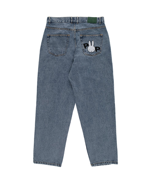 Featured Product Image Of Miffy & Pop DRS Denim Pants Stonewashed